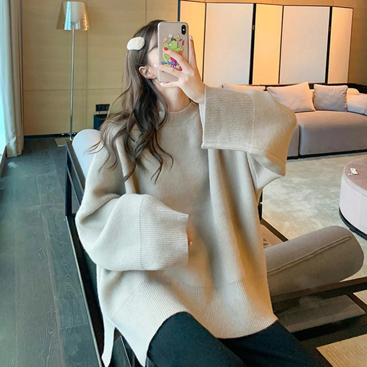 Morayne™ Loose Knit Sweater – Cozy Elegance with Effortless Charm | Shop Yours Today