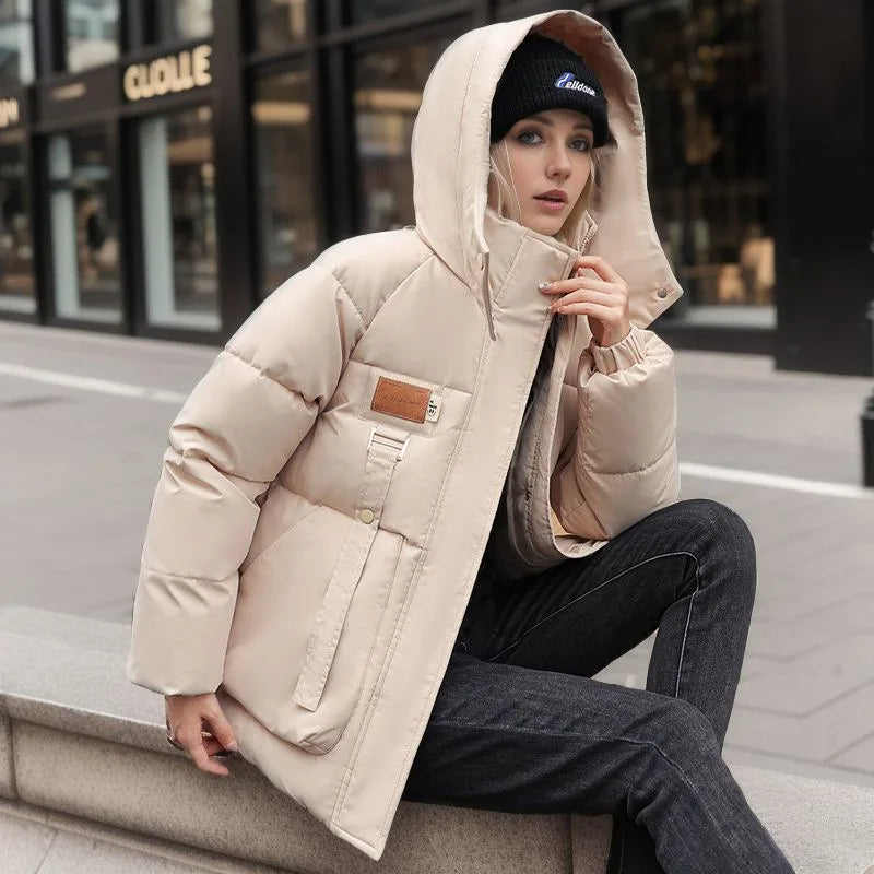 Luz Maria | Fashionable hooded winter jacket for women, warm coat