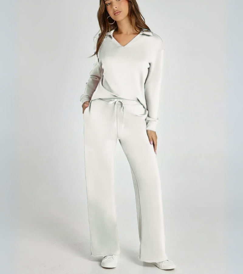 Alivia | Two-Piece Set with Flared Pants