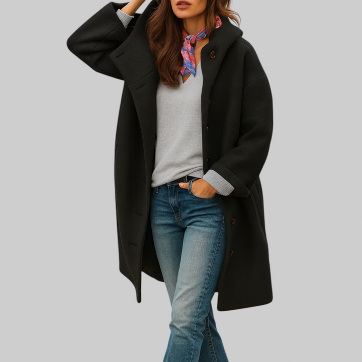 Freja | Cozy, mid-length everyday coat