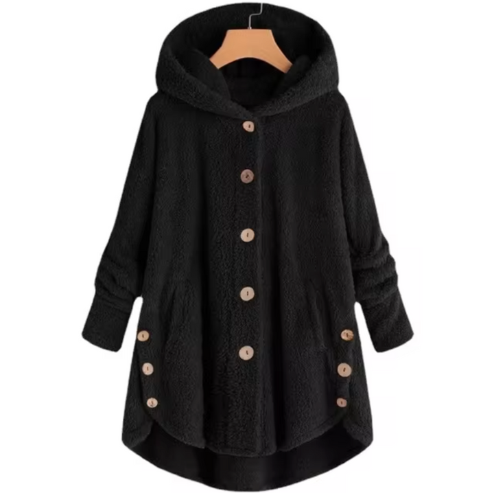 Beate® | Wool plush sweatshirt coat