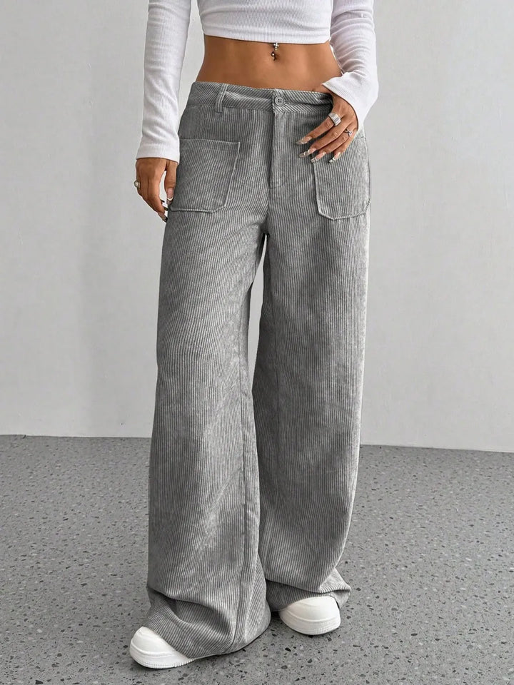 Sylvara™ Wide Leg Pants – Effortless Flow with Modern Street Elegance | Shop Yours Today