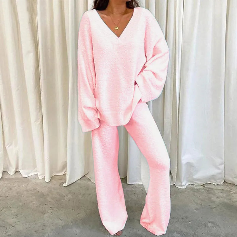Arelis™ Two-Piece Lounge Set – Cozy Elegance for Home & Beyond | Shop Yours Today