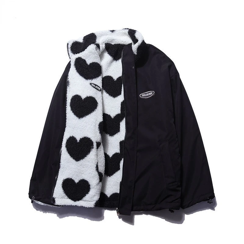 Carys  | Double sided heart coat
