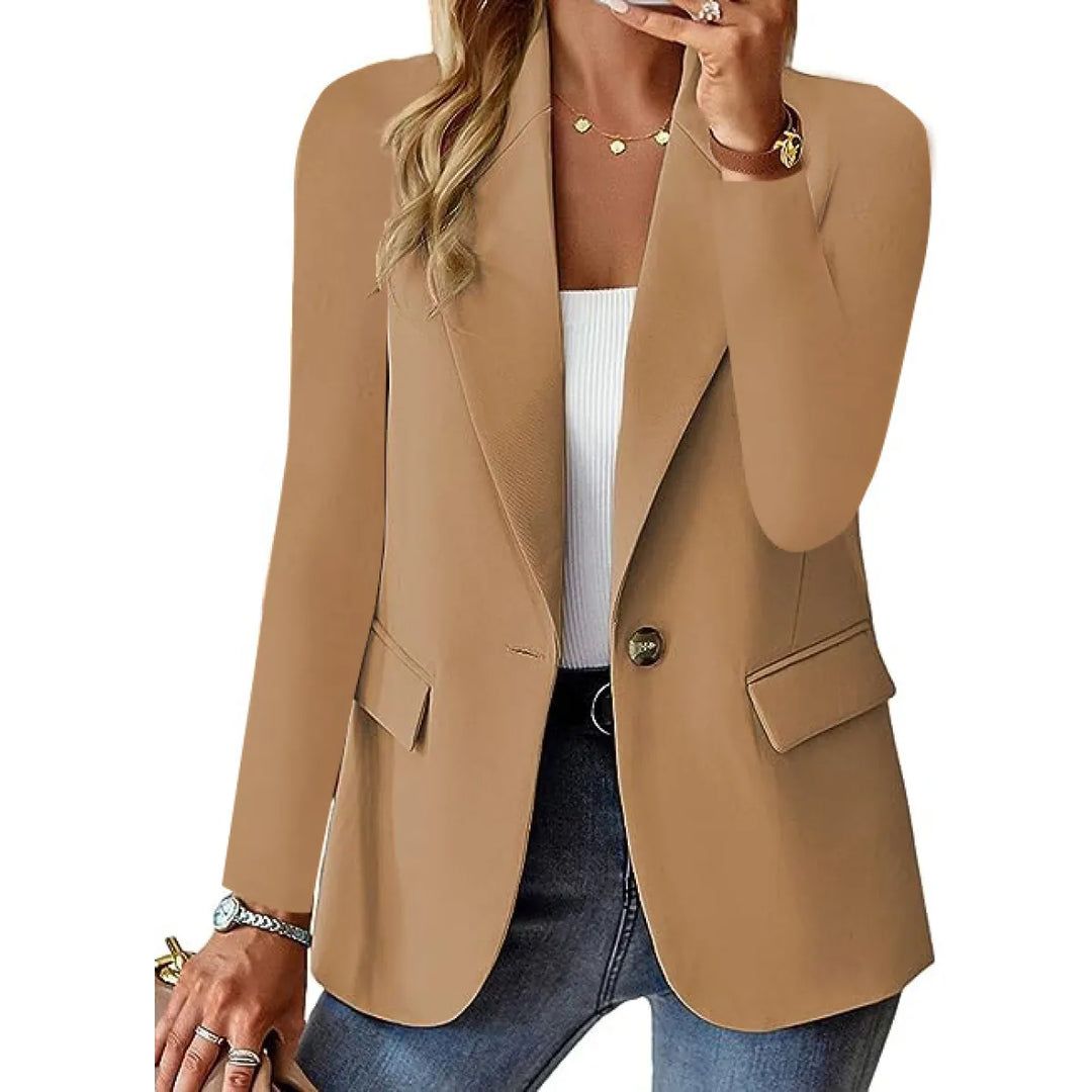 Ins™ Lapel Button Jacket – Sophisticated Style for Every Season | Shop Yours Today