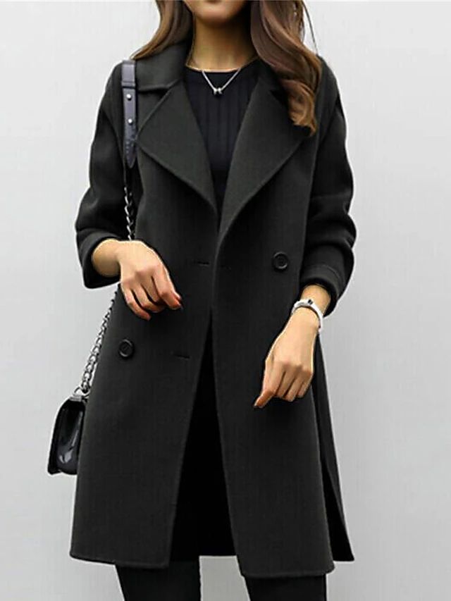 Elizabeth® | Autumn winter women's wool coat