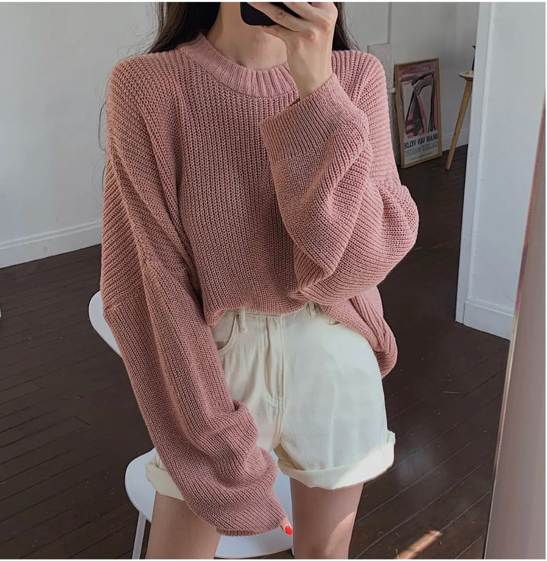 Alviera™ Long Sweater – Relaxed Elegance in Effortless Comfort | Shop Yours Today