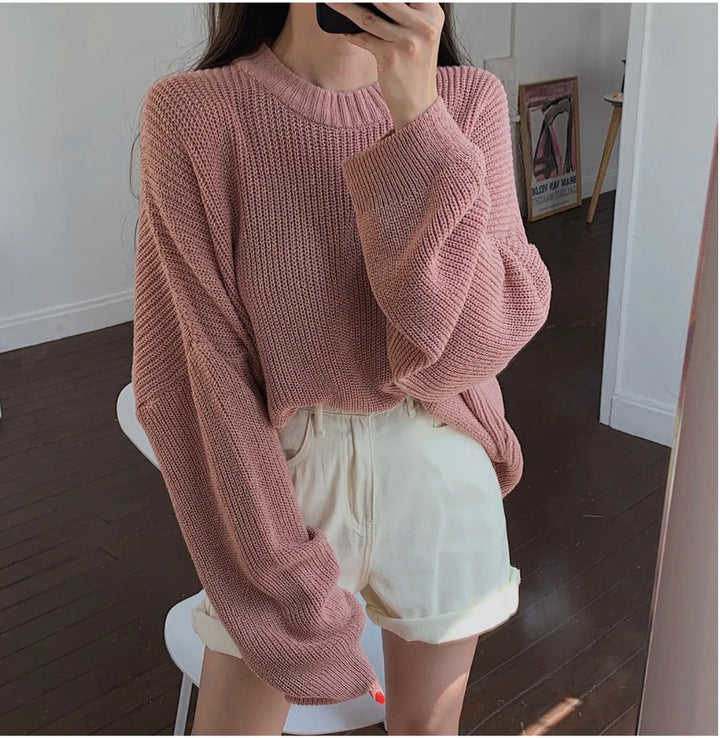 Alviera™ Long Sweater – Relaxed Elegance in Effortless Comfort | Shop Yours Today