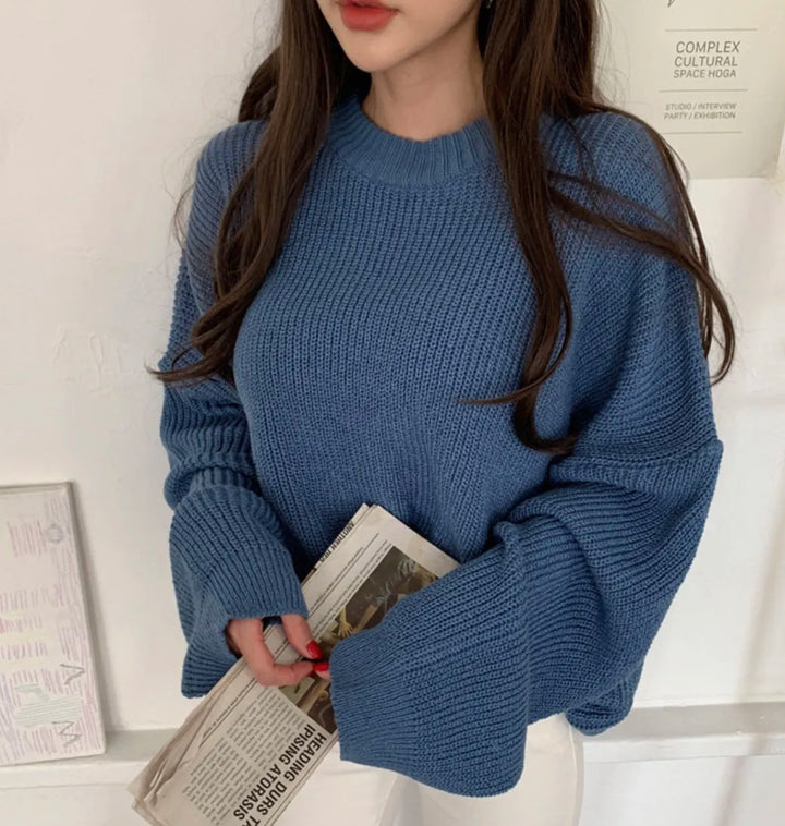 Alviera™ Long Sweater – Relaxed Elegance in Effortless Comfort | Shop Yours Today