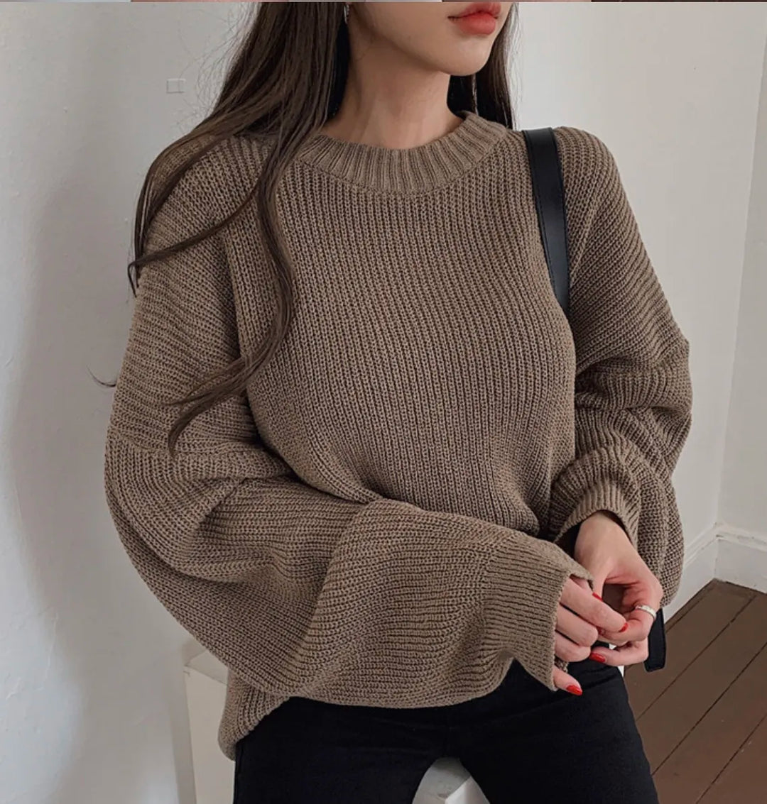 Alviera™ Long Sweater – Relaxed Elegance in Effortless Comfort | Shop Yours Today