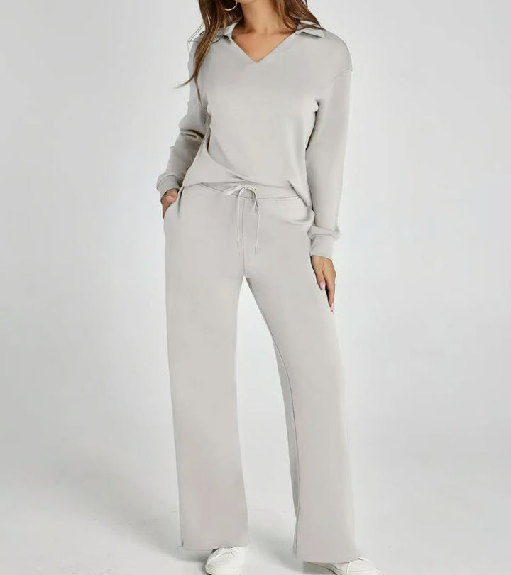 Alivia | Two-Piece Set with Flared Pants