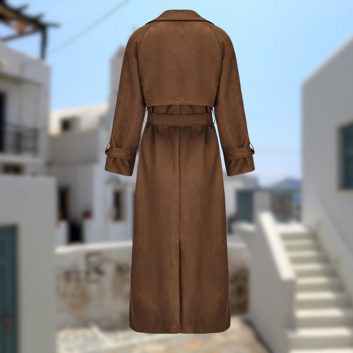 Ivanna® | Suede trench coat