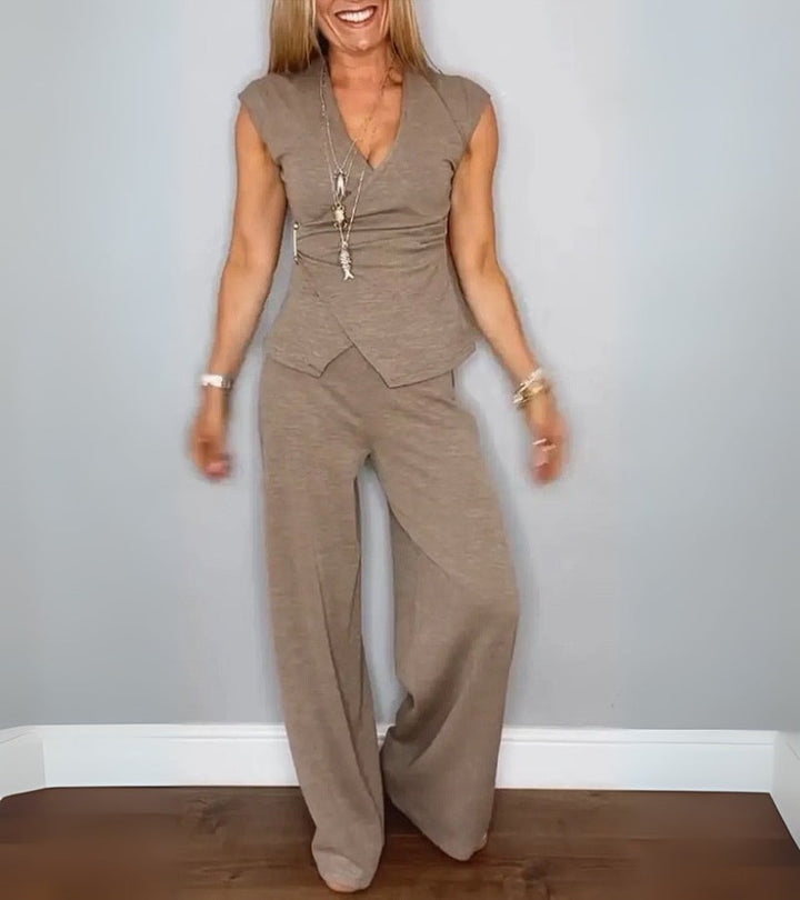 Claudia | Modern Cut Two-Piece Set