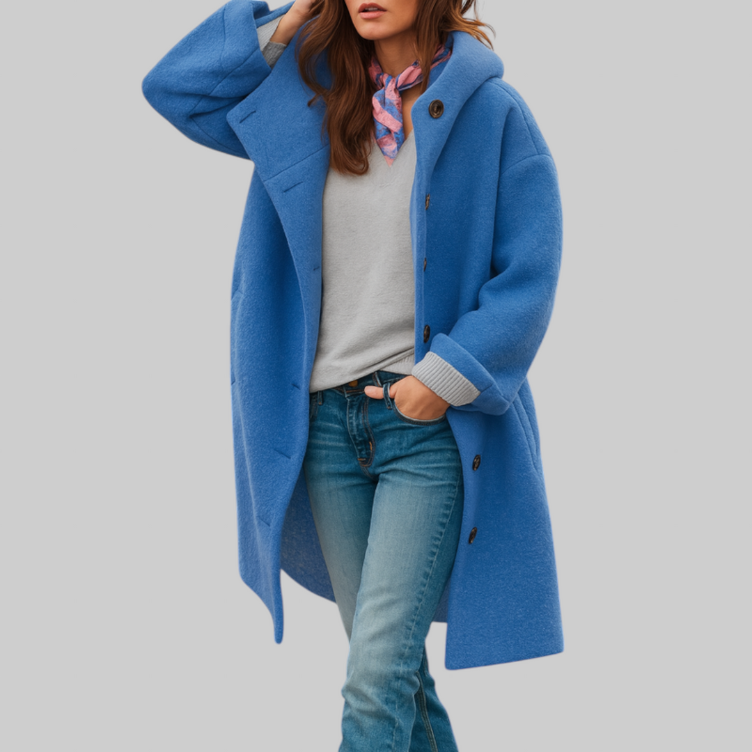 Freja | Cozy, mid-length everyday coat