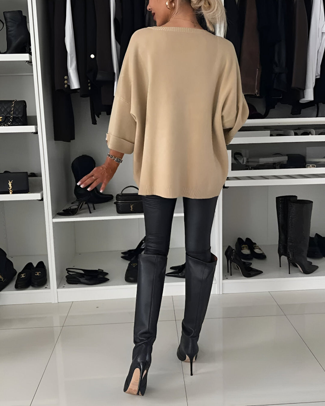 Lucie™ | Soft Button Sweater