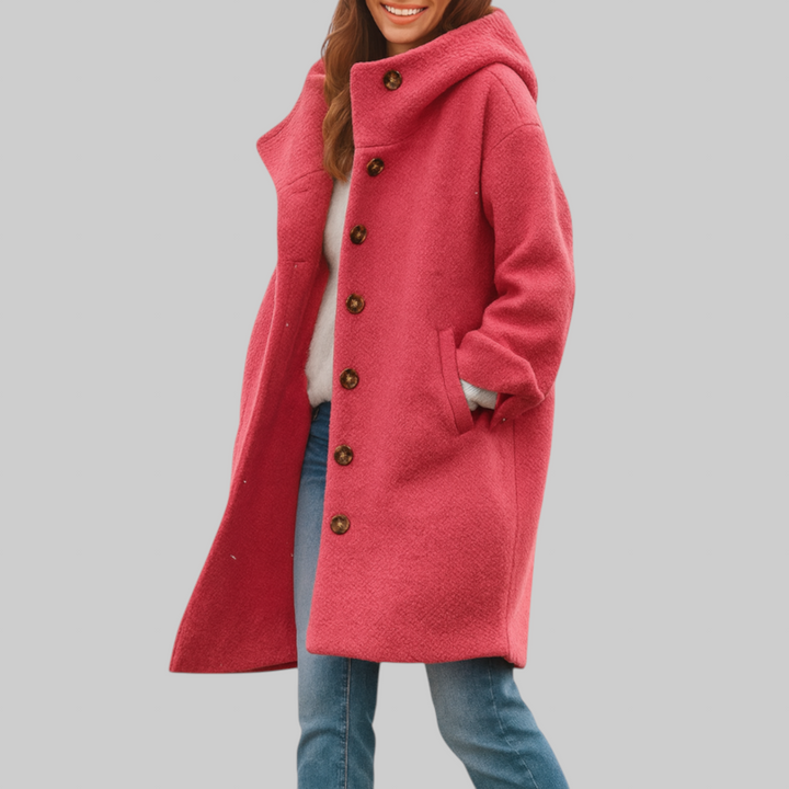 Freja | Cozy, mid-length everyday coat