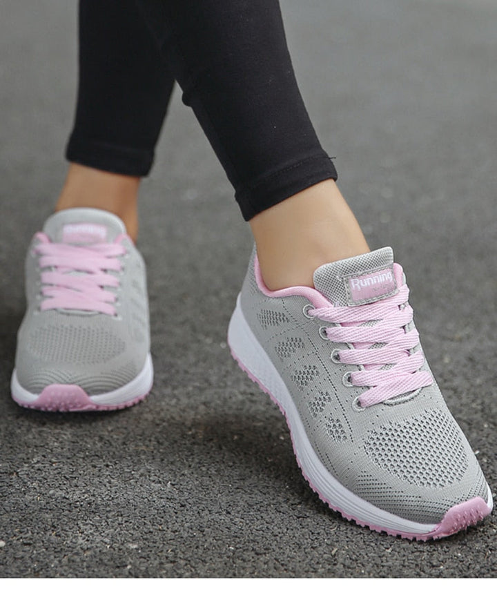 Women's Lace-Up Sneakers