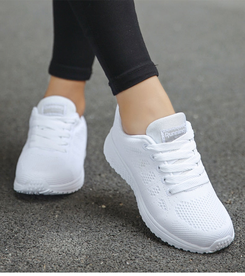 Women's Lace-Up Sneakers