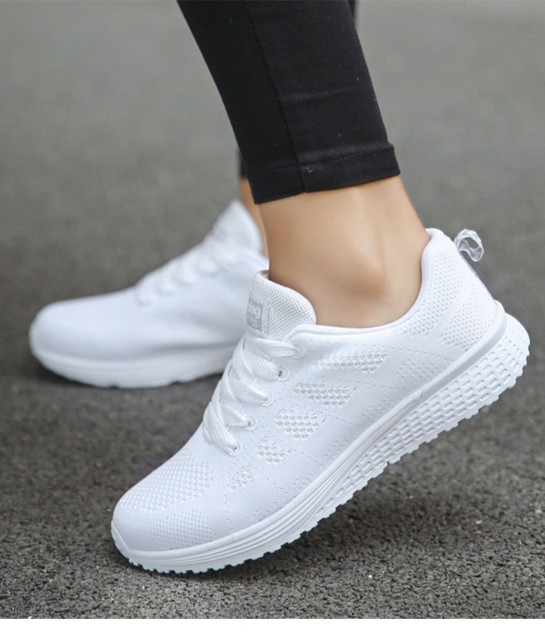 Women's Lace-Up Sneakers