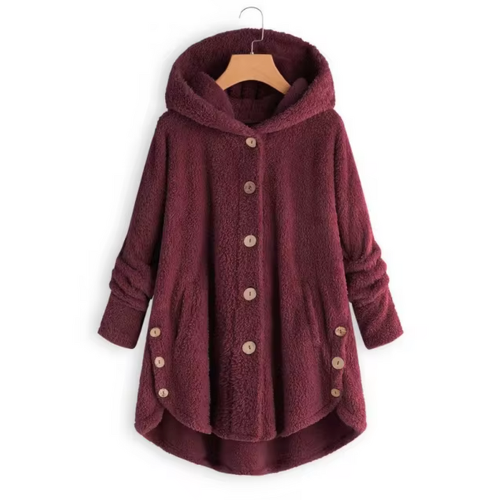 Beate® | Wool plush sweatshirt coat