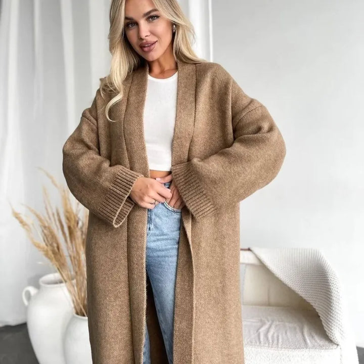 Valmoré™ Elegant Cardigan Sweater Coat – Refined Warmth for Autumn & Winter | Shop Yours Today