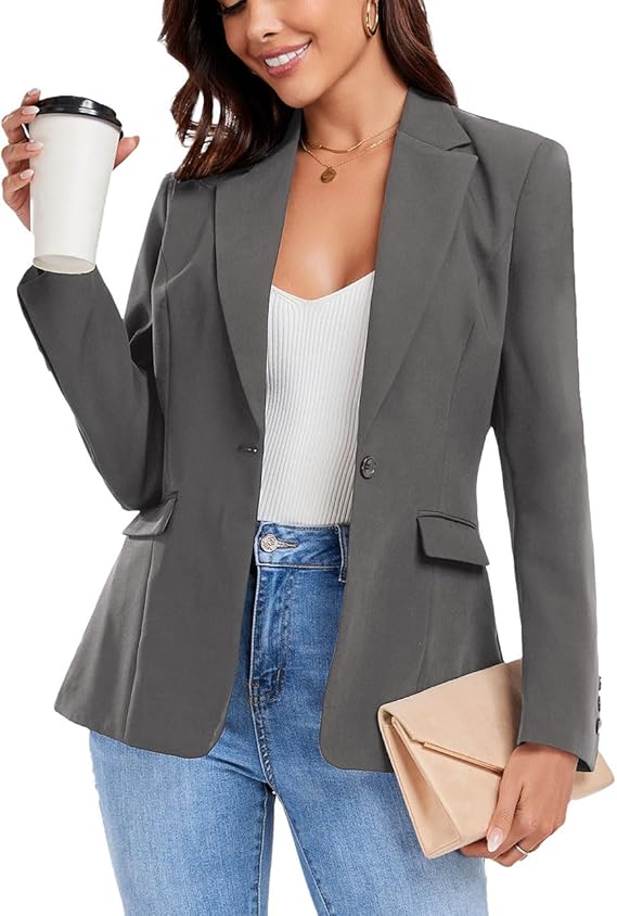 Ins™ Lapel Button Jacket – Sophisticated Style for Every Season | Shop Yours Today