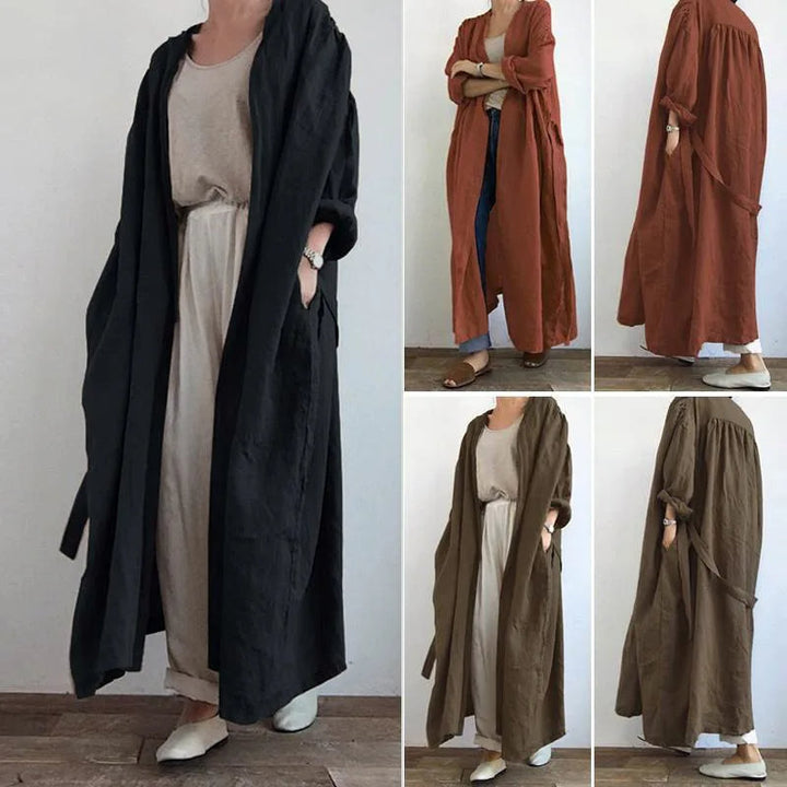 Isis® | Coat Casual long trench coat for women