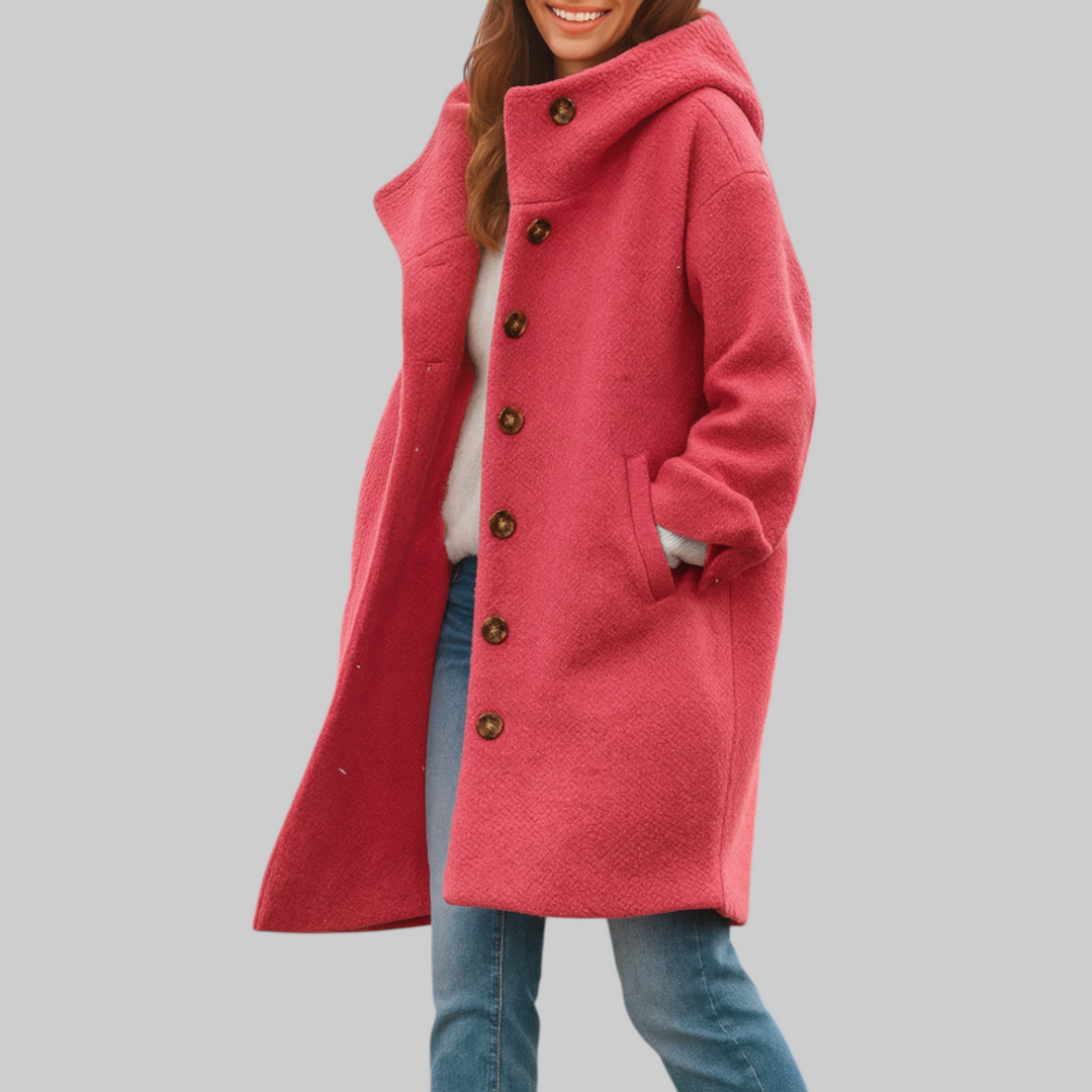 Freja | Cozy, mid-length everyday coat