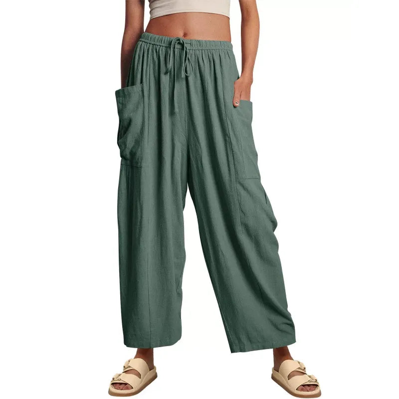 FlexiFit™ – High-Stretch Casual Pocket Pants