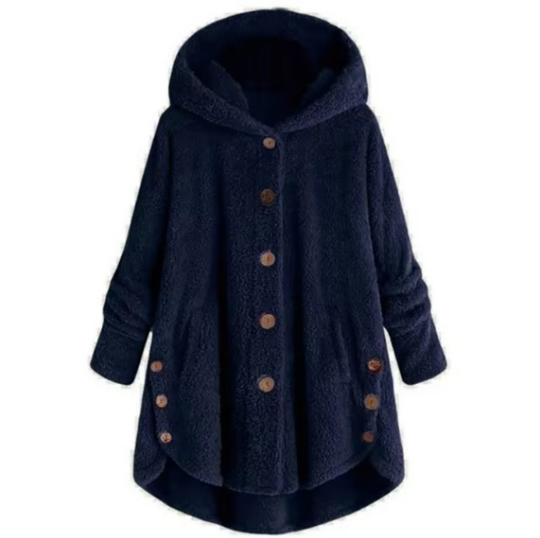 Beate® | Wool plush sweatshirt coat