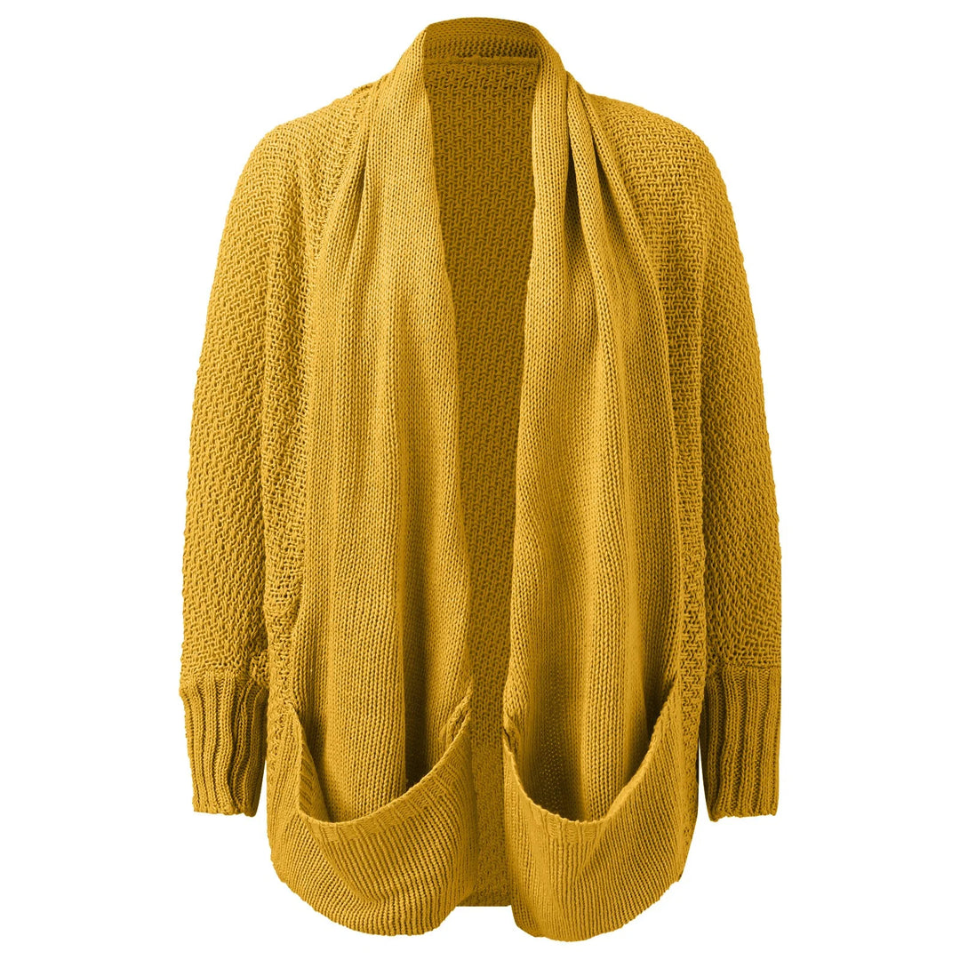 Celivra™ Batwing Knit Cardigan – Effortless Draped Elegance | Shop Yours Today