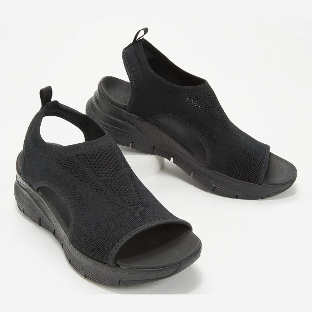 Women's Orthopedic Sandals with Open Toe and Cushioned Sole