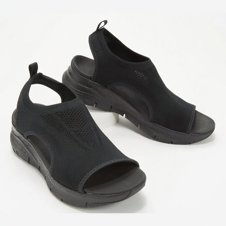 Women's Orthopedic Sandals with Open Toe and Cushioned Sole