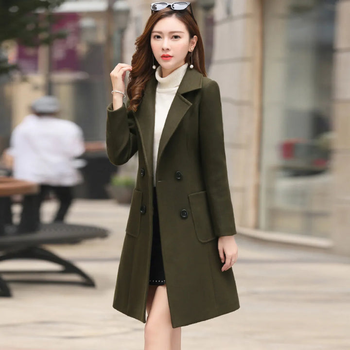 Veralyn™ Vintage Tweed Windbreaker Coat – Timeless Elegance Meets Modern Sophistication | Shop Yours Today