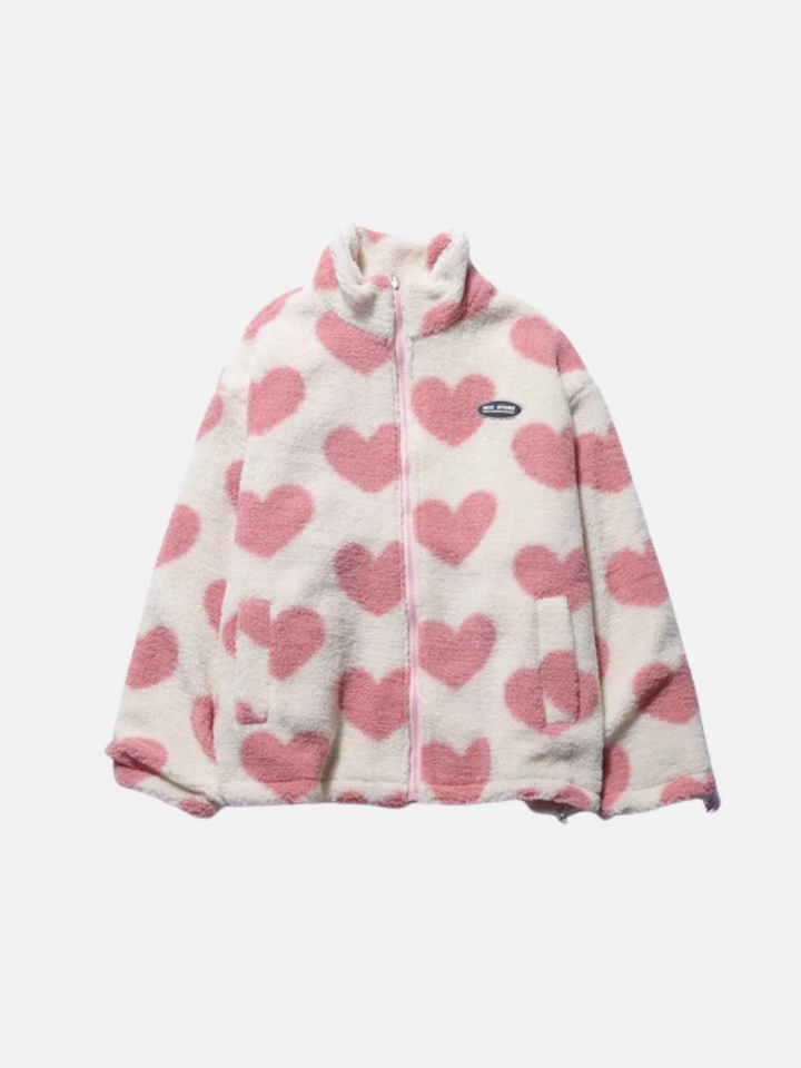 Carys  | Double sided heart coat