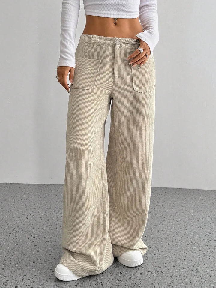 Sylvara™ Wide Leg Pants – Effortless Flow with Modern Street Elegance | Shop Yours Today