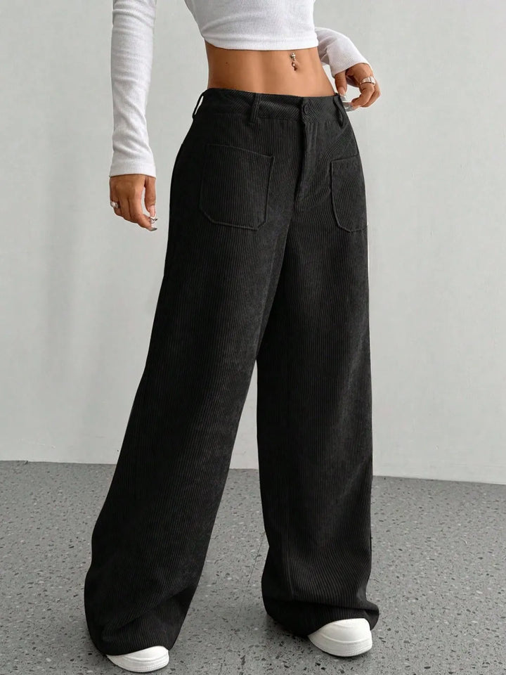 Sylvara™ Wide Leg Pants – Effortless Flow with Modern Street Elegance | Shop Yours Today