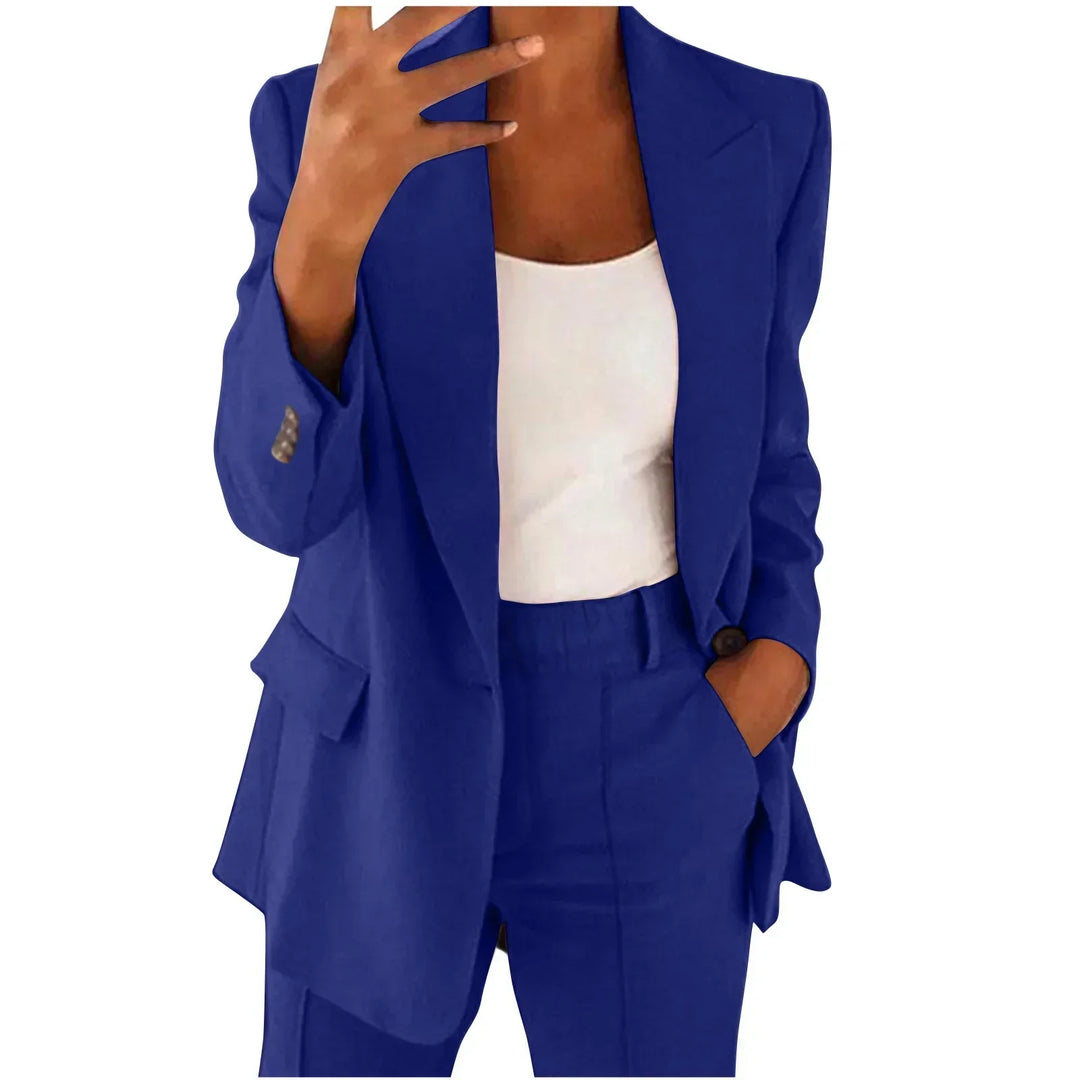 ALVERIA – ELEGANT BLAZER & TROUSER SET FOR ELEVATED STYLE