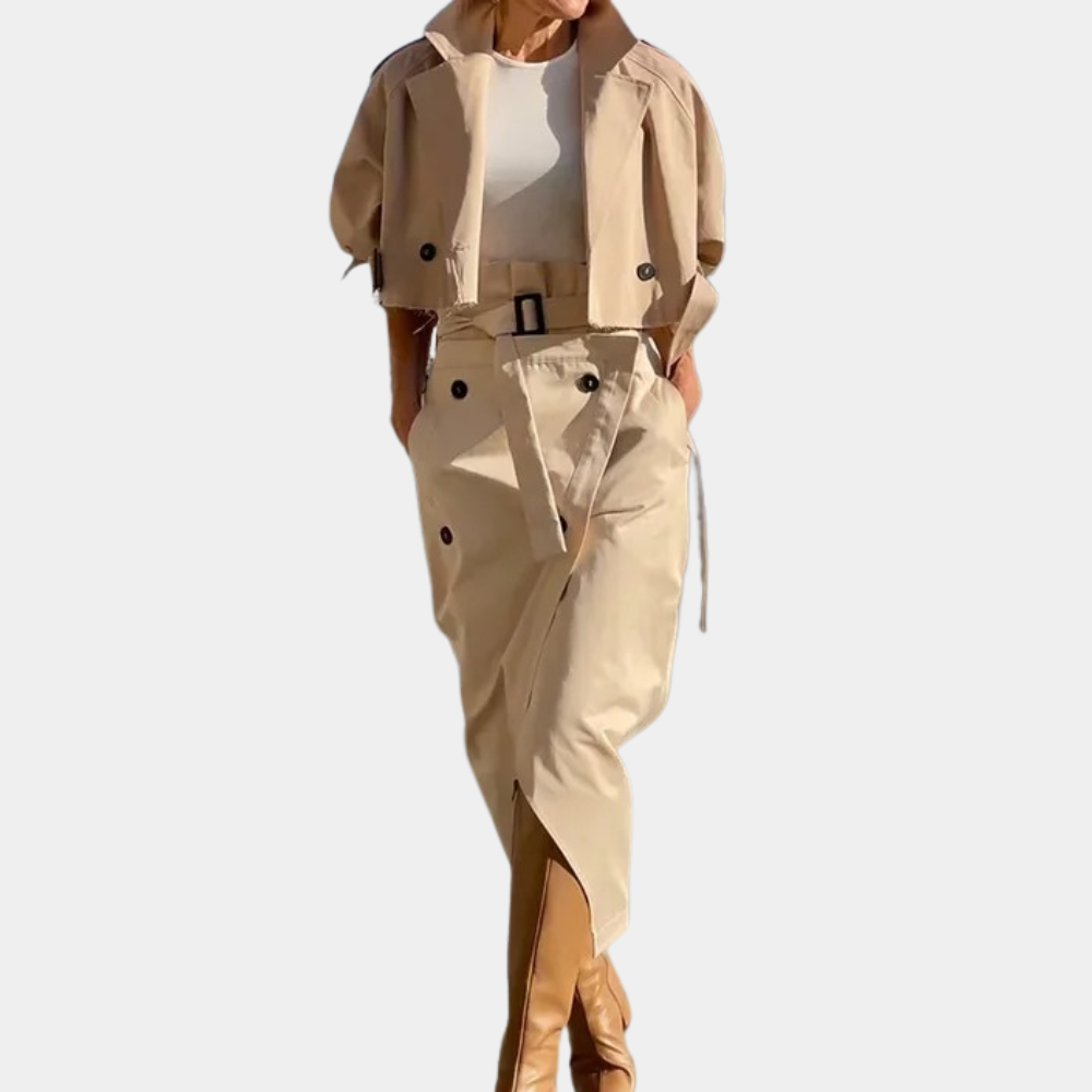 Freya® | Elegant women's trench coat set for a timeless look