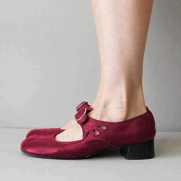 Women's Orthopedic Buckle Strap Low-Heel Comfort Walking Sandals