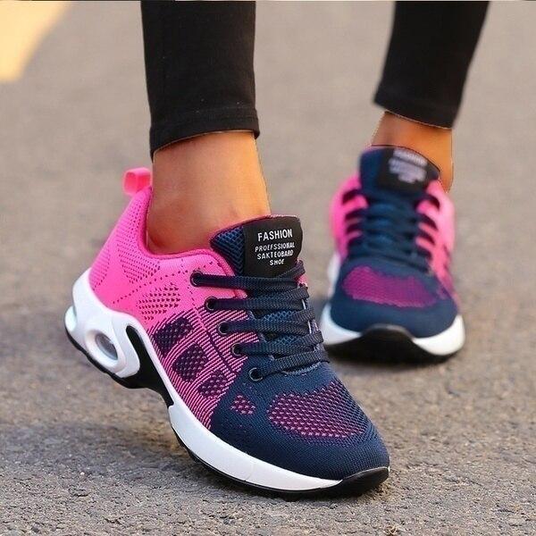 Women’s Lightweight Orthopedic Sneakers – Breathable Walking Shoes