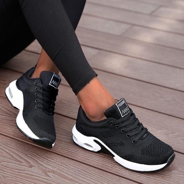 Women’s Lightweight Orthopedic Sneakers – Breathable Walking Shoes