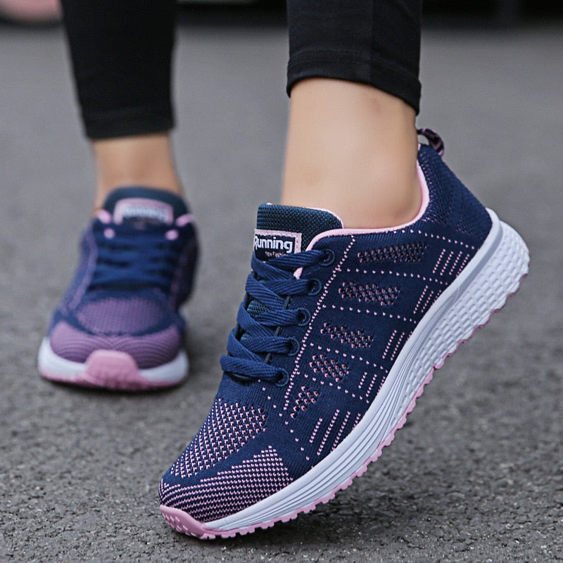 Women's Lace-Up Sneakers
