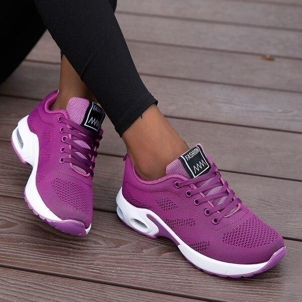 Women’s Lightweight Orthopedic Sneakers – Breathable Walking Shoes