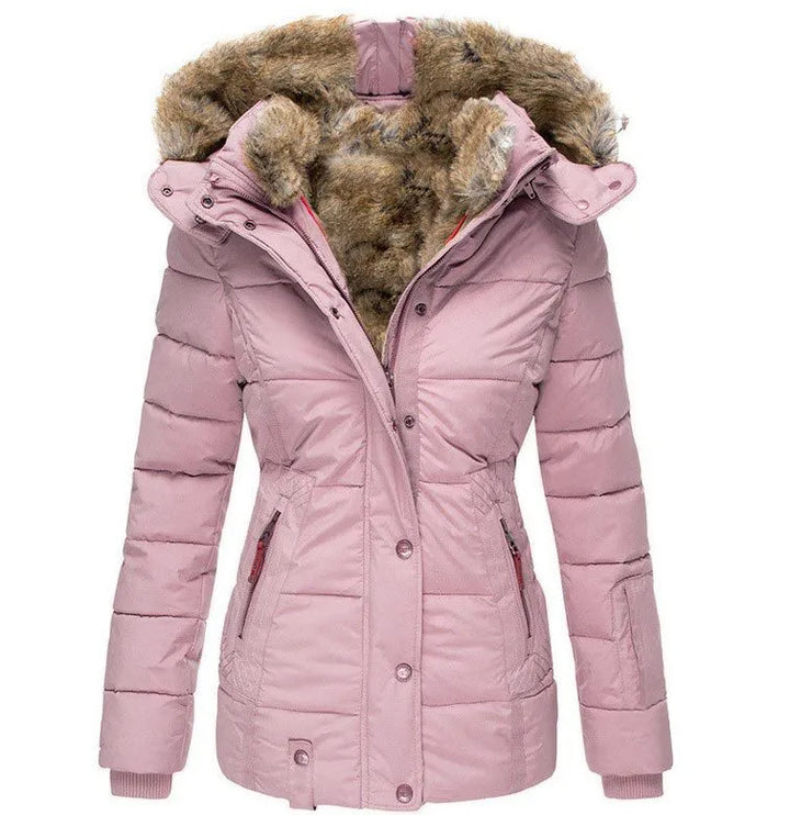 Eira  | Warm winter coat with fur lining