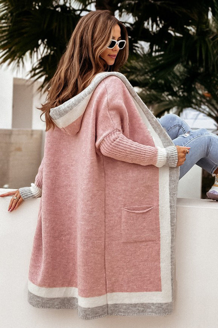 Rivora™ Hooded Sweater Jacket – Cozy Versatility in Vibrant Style | Shop Yours Today