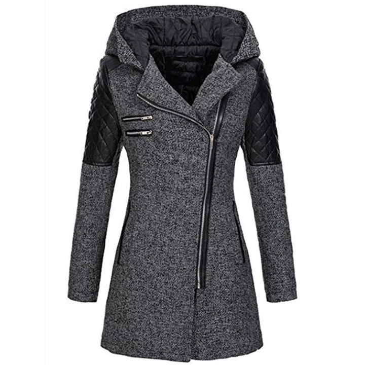 Women's Long Winter Coat with Hood