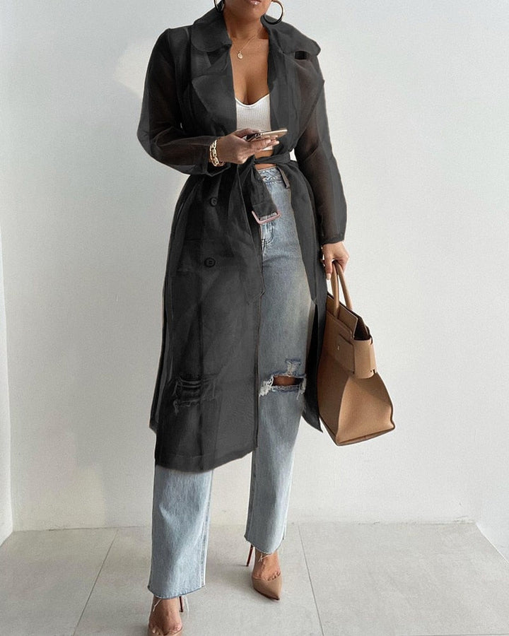 Alba | Fashionable trench coat for women