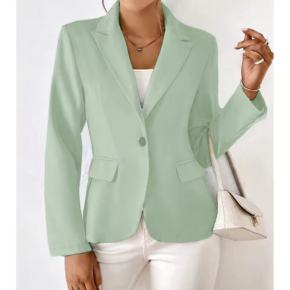Ins™ Lapel Button Jacket – Sophisticated Style for Every Season | Shop Yours Today