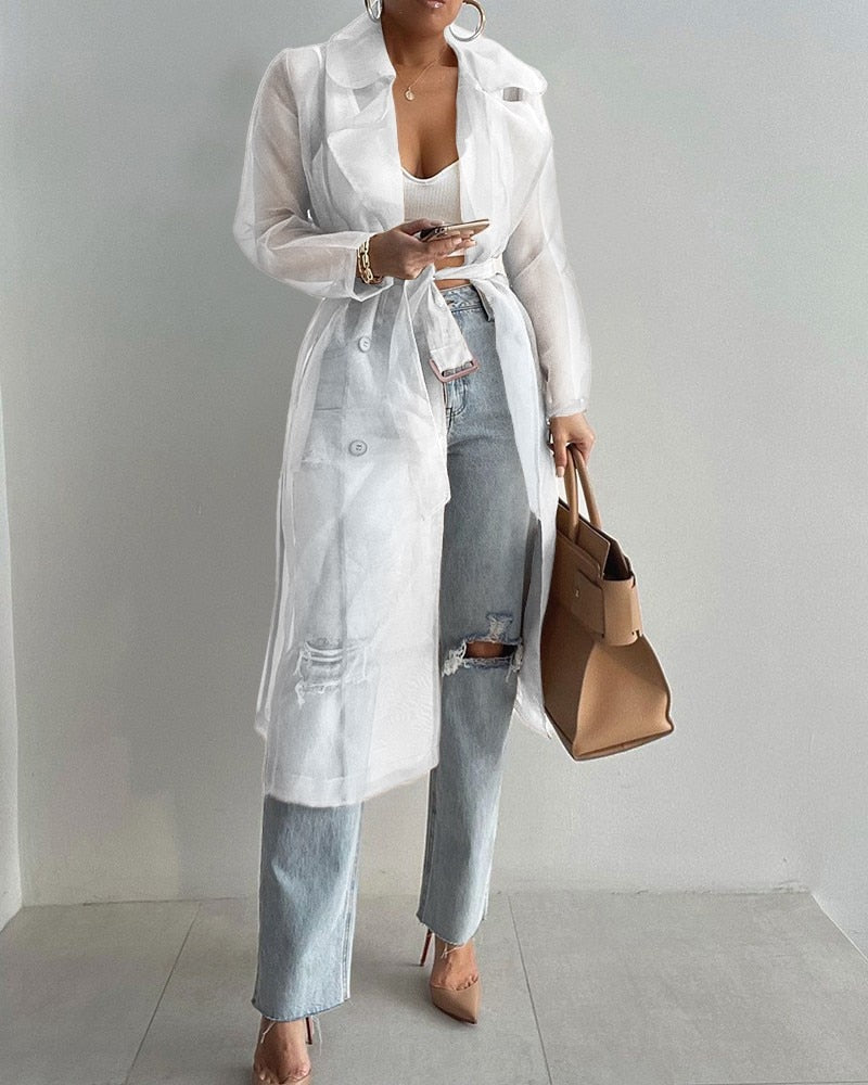 Alba | Fashionable trench coat for women